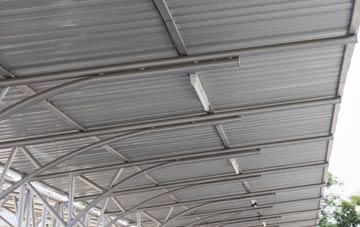 installing Lower Broxwood metal roofing